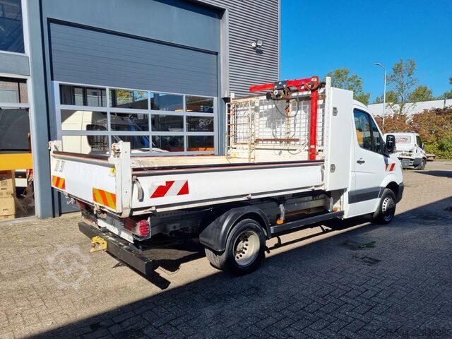 Teherautó Mercedes-Benz Sprinter 516 CDI Kipper Euro 6 Hijskraan 250 kg