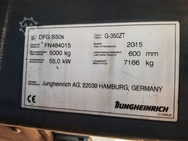 Forklift Jungheinrich DFG S50s