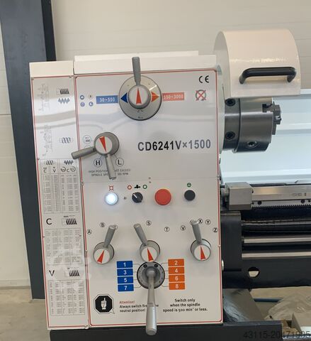 Tokarka centralna ToRen CD 6241 x 1500V