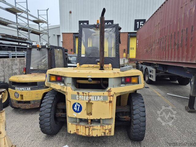 Περονοφόρο ανυψωτικό όχημα 10 τόνων Caterpillar DP100