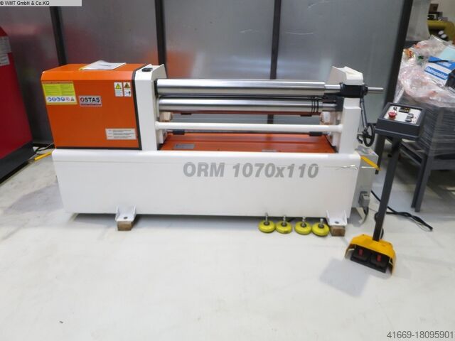 Sac bükme makinesi - 3 silindirli OSTAS ORM 1070 x 110