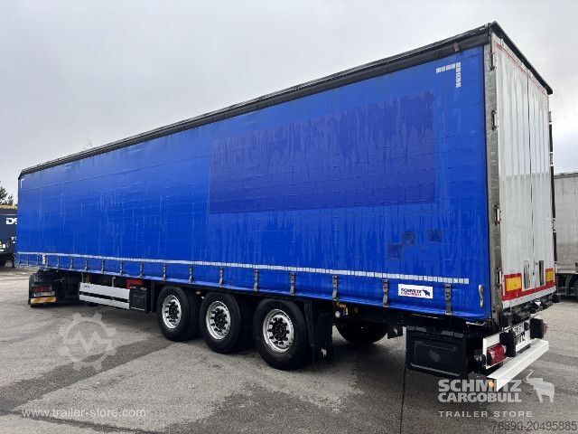 Open semitrailer with tarp Schmitz Cargobull Semitrailer Curtainsider Standard