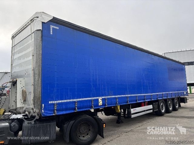 Open semitrailer with tarp Schmitz Cargobull Semitrailer Curtainsider Standard