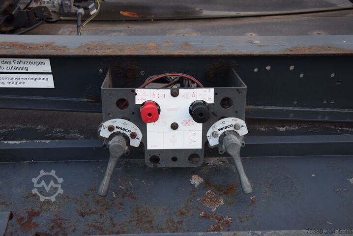 Wissellaadbak-oplegger Schmitz AFW 18 L20 Maxi SAF Achsen 2 X Palettenkasten