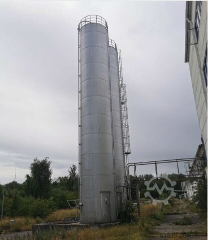 2 x 173 m³ stainless steel storage silos Eichholz 