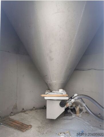 2 x 173 m³ stainless steel storage silos Eichholz 