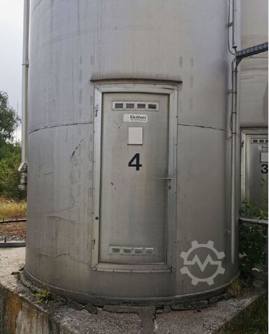 2 x 173 m³ stainless steel storage silos Eichholz