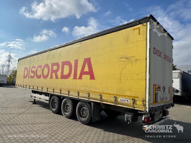 Open semitrailer with tarp Schmitz Cargobull Curtainsider Standard