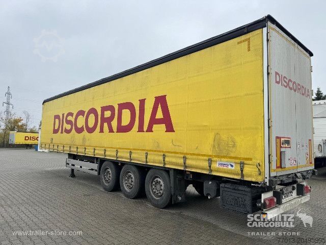 Open semitrailer with tarp Schmitz Cargobull Curtainsider Standard