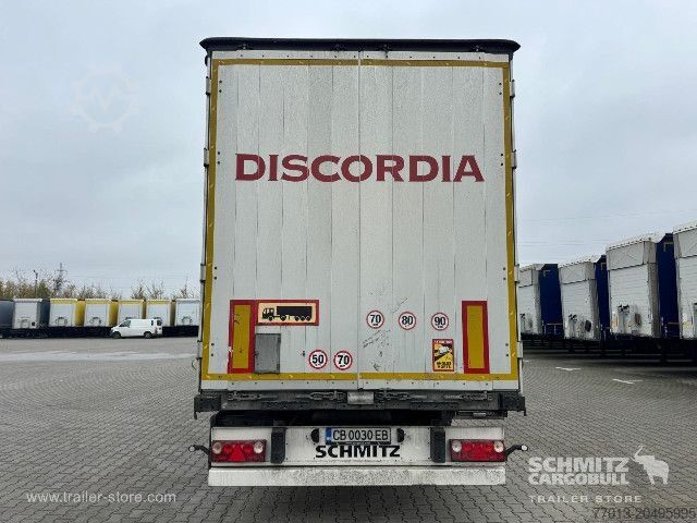 Open semitrailer with tarp Schmitz Cargobull Curtainsider Standard