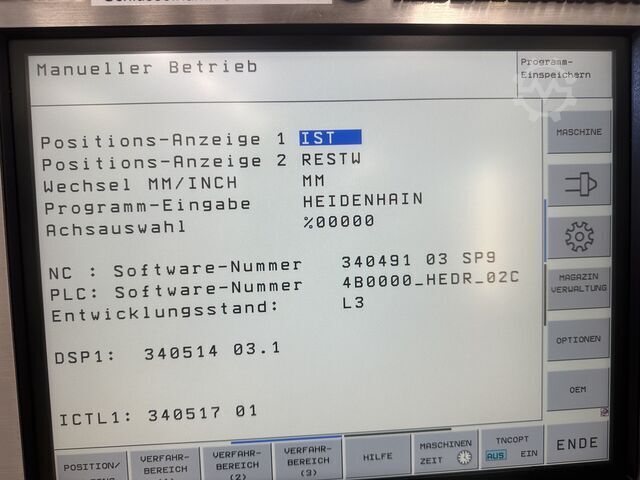 Pionowe centrum obróbcze DMG Deckel Maho DMC 1035 V