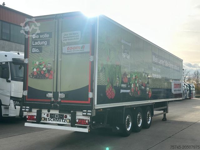 Chladírenský návěs SCHMITZ CARGOBULL SKO 24L * DOPPELSTOCK * LIFT * NEUER MOTOR* ALU*