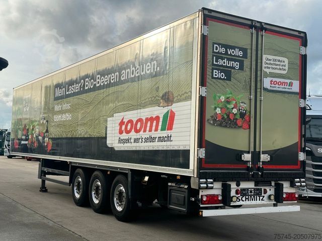 Chladírenský návěs SCHMITZ CARGOBULL SKO 24L * DOPPELSTOCK * LIFT * NEUER MOTOR* ALU*