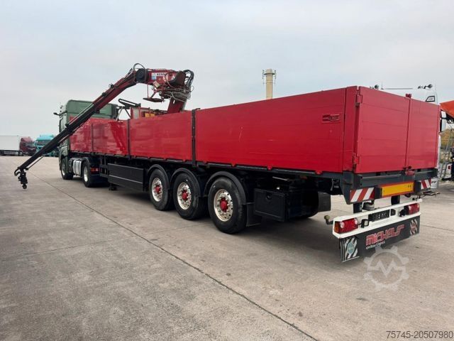 Otevřený návěs SCHWARZMÜLLER J903 *LADEKRAN * KENNIS KRAN * ALCOA *LIIFT&LENK