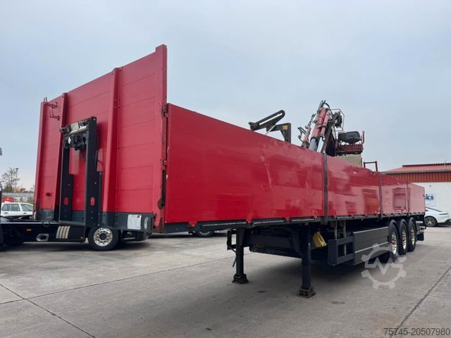 Otevřený návěs SCHWARZMÜLLER J903 *LADEKRAN * KENNIS KRAN * ALCOA *LIIFT&LENK