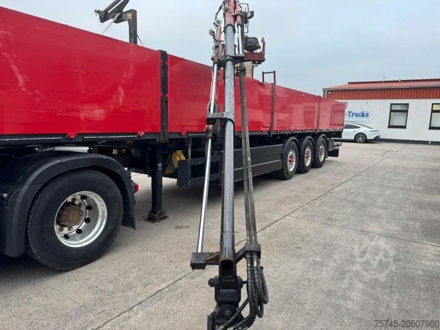 Otevřený návěs SCHWARZMÜLLER J903 *LADEKRAN * KENNIS KRAN * ALCOA *LIIFT&LENK