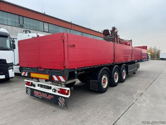 Otevřený návěs SCHWARZMÜLLER J903 *LADEKRAN * KENNIS KRAN * ALCOA *LIIFT&LENK