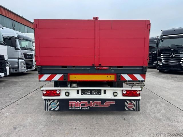 Otevřený návěs SCHWARZMÜLLER J903 *LADEKRAN * KENNIS KRAN * ALCOA *LIIFT&LENK