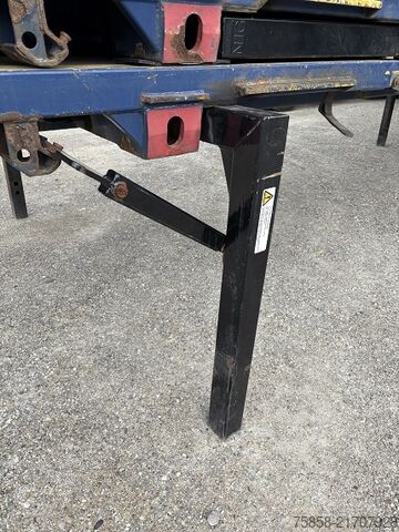 Swap body open Krone 7,82m BDF Plattform mehrfach