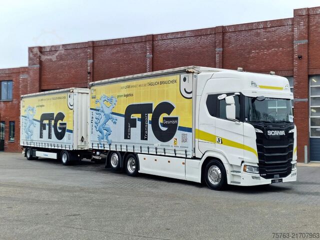 Dekzeil Scania S500 NGS Highline 6x2*4 - Retarder - Tautliner ...