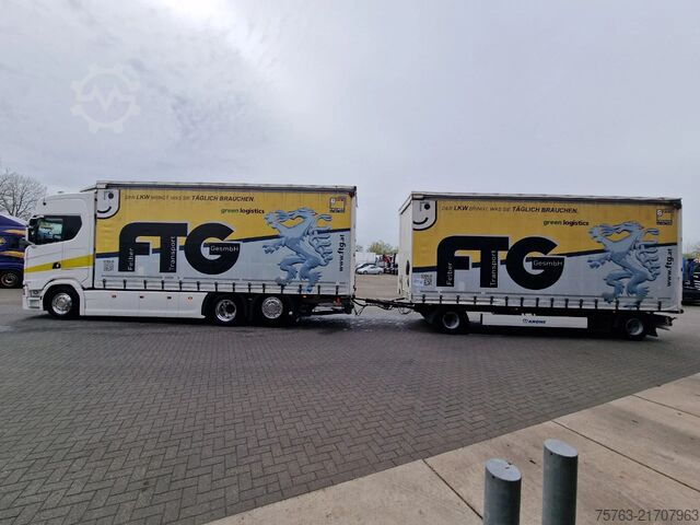 Dekzeil Scania S500 NGS Highline 6x2*4 - Retarder - Tautliner ...