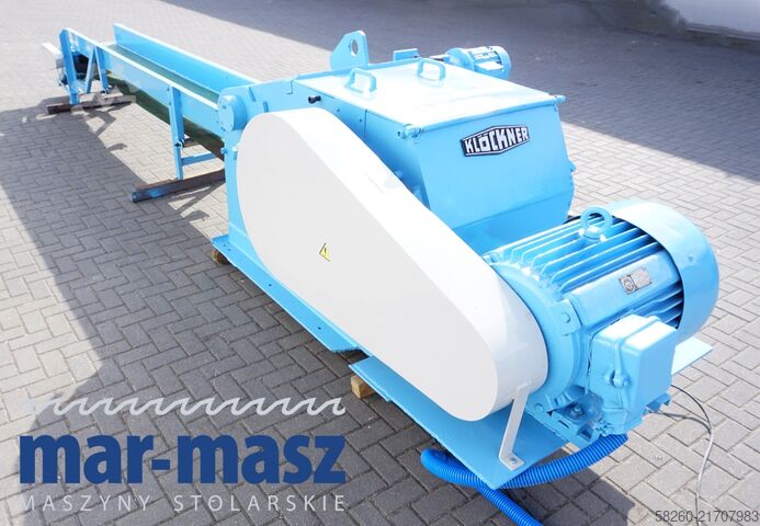 Wood Chipper Shredder KLOCKNER 180x500L-2WV 
