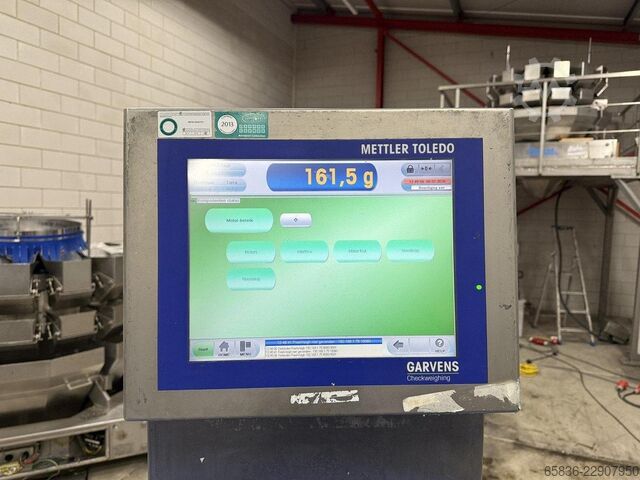 Verificator de greutate cu detector de metale Mettler Toledo Garvens XS 3 CC, an fabricație 2011 Mettler Toledo Garvens XS 3 CC