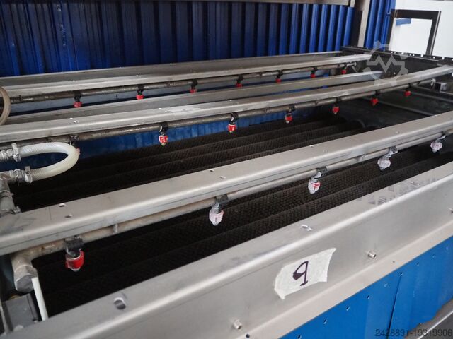 Dubbele borstelmachine – 2x12 borstels Sotecco 