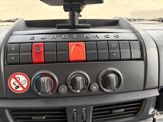 Bâché à rideaux latéraux Iveco EUROCARGO 90E18 + EURO 5 + LOW KM + 3 STOELEN