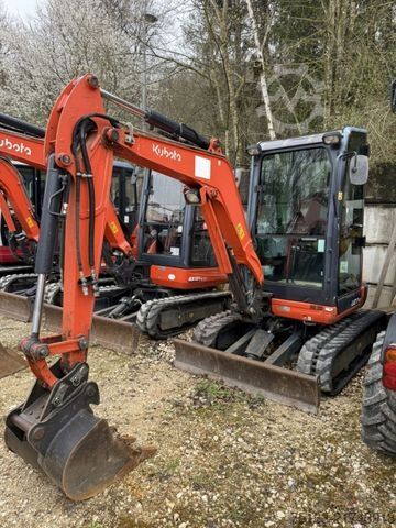 Minibagger KUBOTA Minibagger U 27 - 4 Minibagger HI Kurzheck 1927h