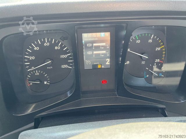 Kampós konténerszállító teherautó MERCEDES-BENZ Arocs 2643 L 6x4 Abrollkipper mit Kran Funk+Grei