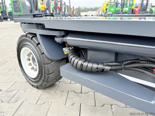 Carrello elevatore a 4 direzioni Combilift C4000 GAS DUPLEX 4600 FREE-LIFT CABIN