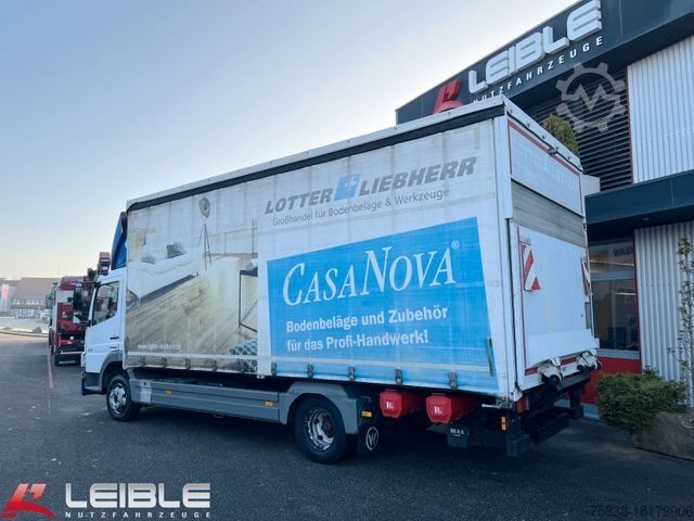 Transporter mit Pritsche & Plane MERCEDES-BENZ Atego 822*Pr.+Pl.*Bär-LB*Klima*EEV*Schaltgetr.*