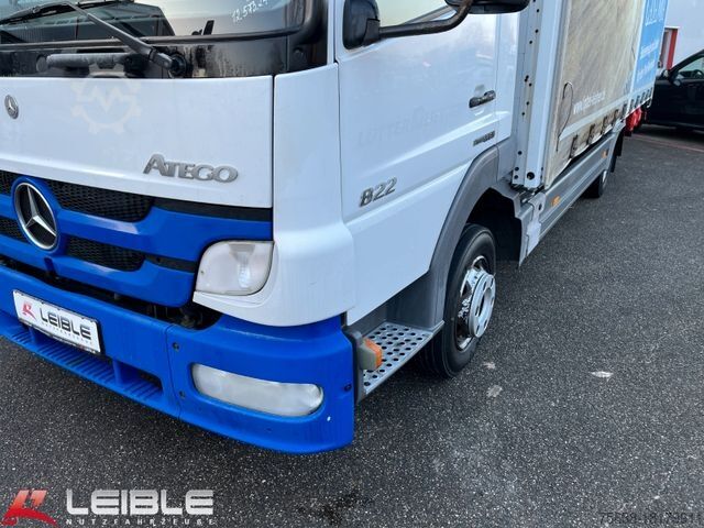 Transporter mit Pritsche & Plane MERCEDES-BENZ Atego 822*Pr.+Pl.*Bär-LB*Klima*EEV*Schaltgetr.*