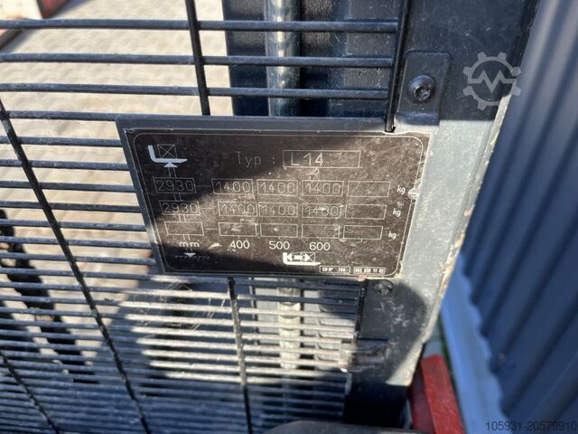 Στοίβαξη πεζών Linde L14