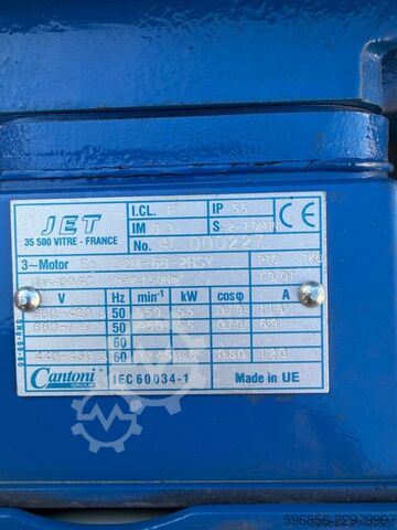  Silnik elektryczny 5.5 kW 400V hamulcem elektromagnetycznym DC 150 Nm