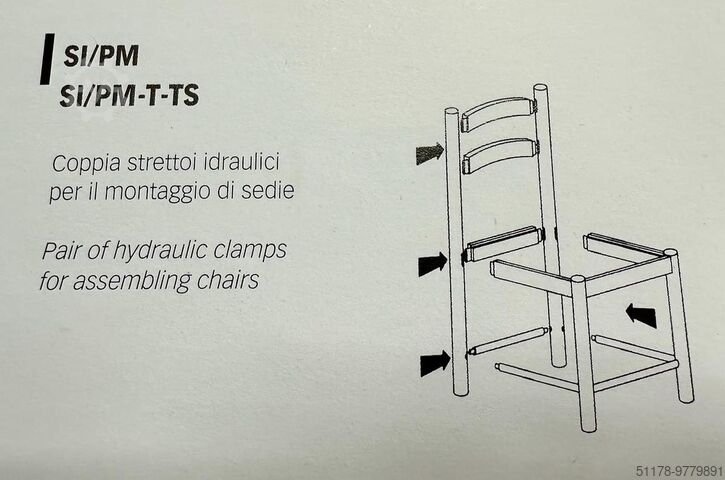 Paar Stuhlklemmen, Marke Camam Camam SI/PM