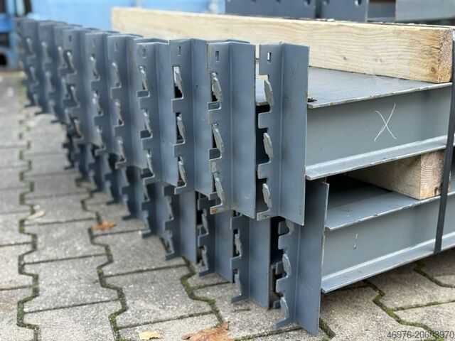 Højlagers pallereolsystem SLP / Regallänge: 21,64lfm. / Regalständer: 2.310 x 1.100 mm