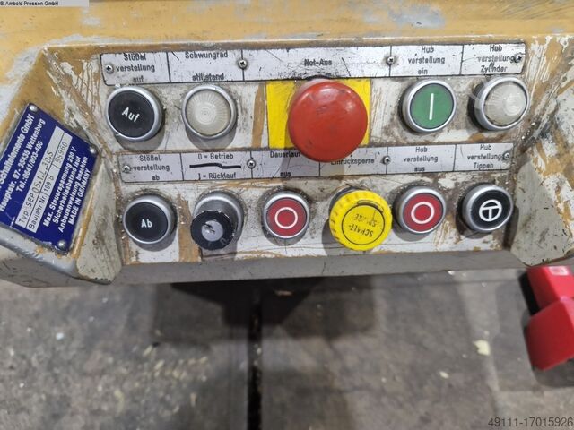 Excentrische pers - enkele kolom RUHRMANN EVR 80 H