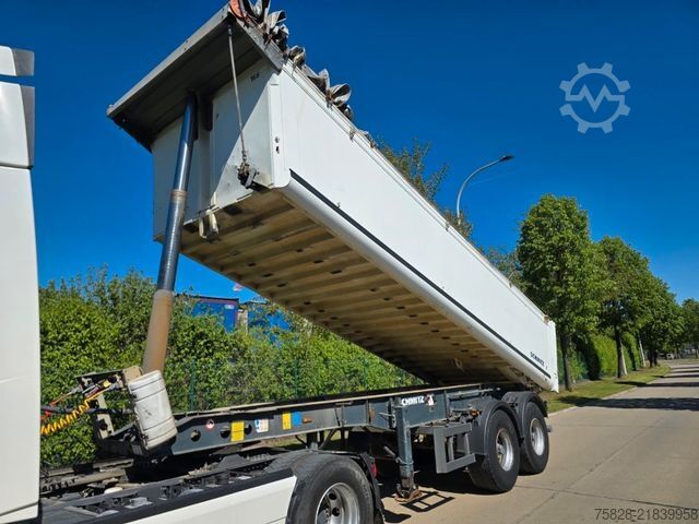 Kippers oplegger SCHMITZ CARGOBULL SKI 22 / Blatt gefedert