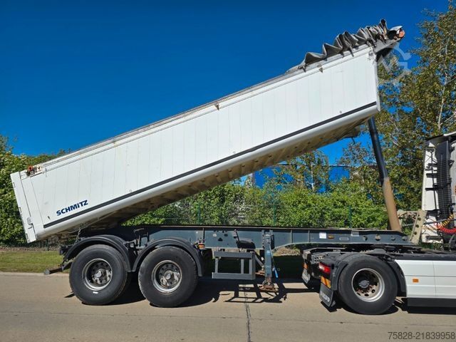 Kippers oplegger SCHMITZ CARGOBULL SKI 22 / Blatt gefedert
