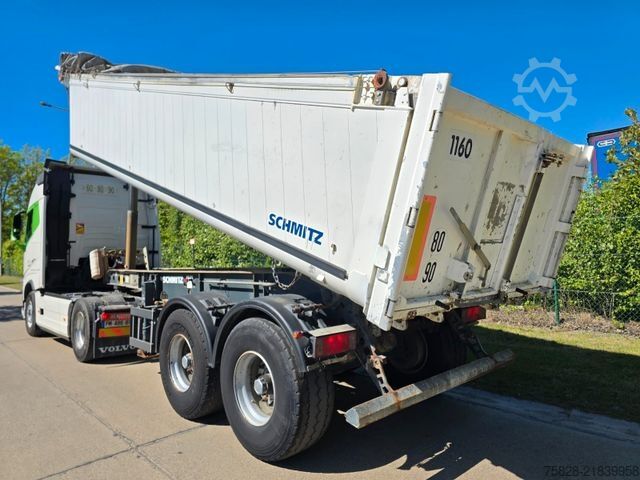 Kippers oplegger SCHMITZ CARGOBULL SKI 22 / Blatt gefedert