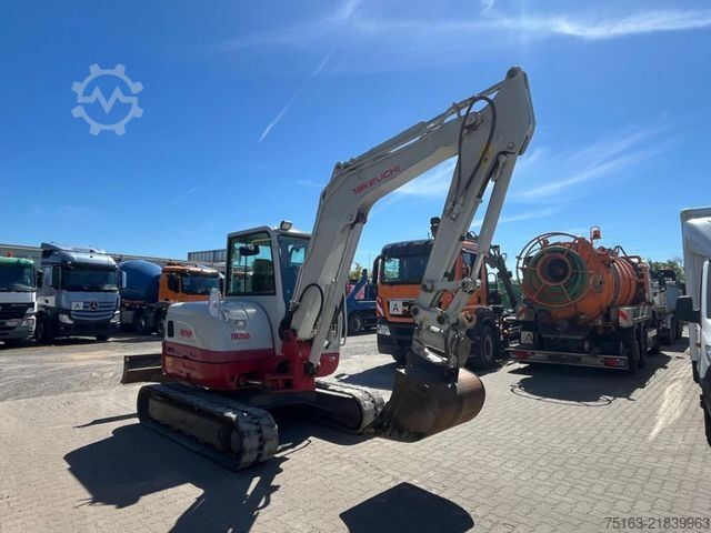 Minigraafmachine TAKEUCHI TB 260 Minibagger Powertilt+Löffel nur 1957h