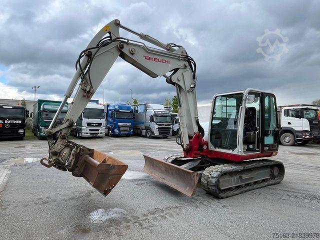 Minigraafmachine TAKEUCHI TB 290 Minibagger Powertilt+Löffel 4803h