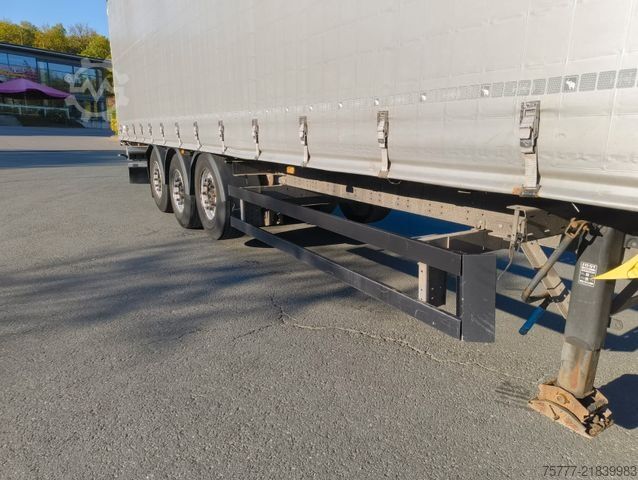 Open oplegger met zeil SCHMITZ CARGOBULL SCS 24- Lift- Anti Vandalismus- Edscha- Portal