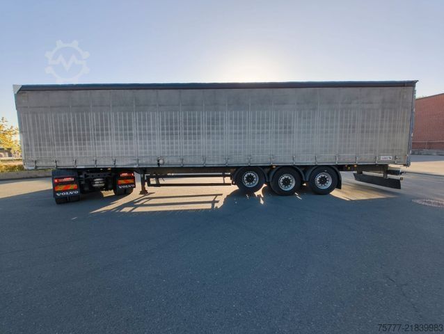 Open oplegger met zeil SCHMITZ CARGOBULL SCS 24- Lift- Anti Vandalismus- Edscha- Portal