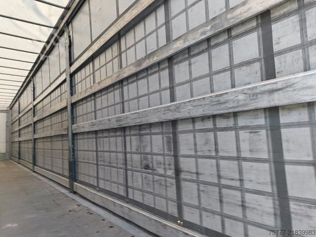 Open oplegger met zeil SCHMITZ CARGOBULL SCS 24- Lift- Anti Vandalismus- Edscha- Portal