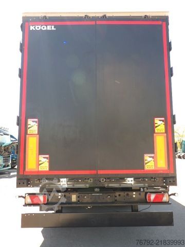 Naczepa otwarta KÖGEL SN 24 FastSlider/Lift/LASI Getränke/Edscha/ALCOA