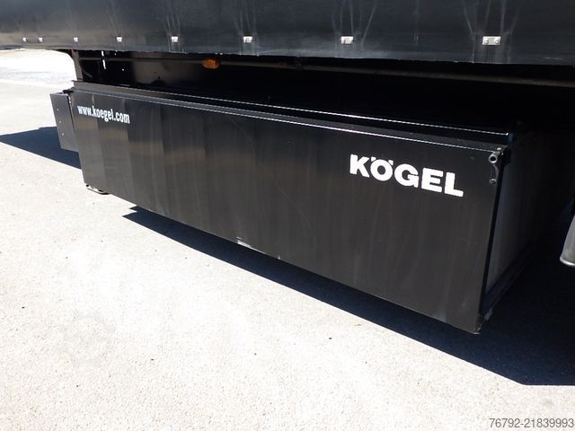 Naczepa otwarta KÖGEL SN 24 FastSlider/Lift/LASI Getränke/Edscha/ALCOA