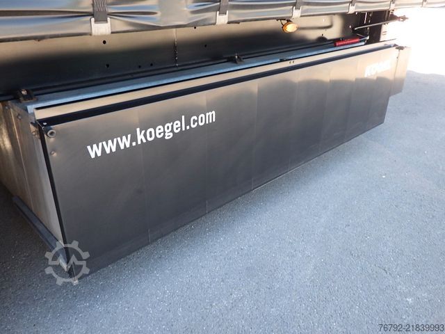 Naczepa otwarta KÖGEL SN 24 FastSlider/Lift/LASI Getränke/Edscha/ALCOA